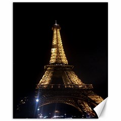 Tour Eiffel Paris Nuit Canvas 16  X 20  by kcreatif