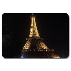 Tour Eiffel Paris Nuit Large Doormat  by kcreatif