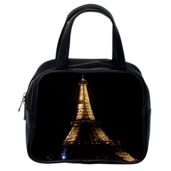 Tour Eiffel Paris Nuit Classic Handbag (one Side) by kcreatif