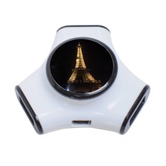 Tour Eiffel Paris Nuit 3-port Usb Hub by kcreatif