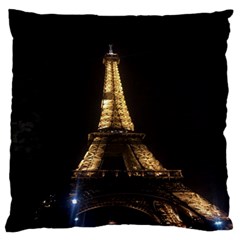 Tour Eiffel Paris Nuit Standard Flano Cushion Case (two Sides) by kcreatif