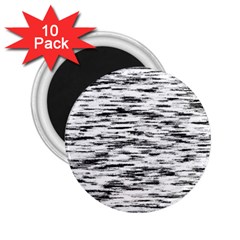 Texture Noir/gris 2 25  Magnets (10 Pack)  by kcreatif