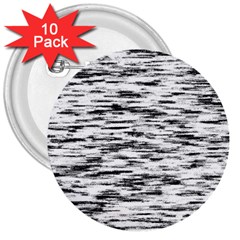 Texture Noir/gris 3  Buttons (10 Pack)  by kcreatif