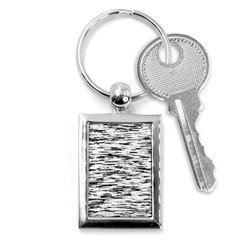 Texture Noir/gris Key Chain (rectangle) by kcreatif