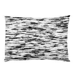 Texture Noir/gris Pillow Case (two Sides) by kcreatif