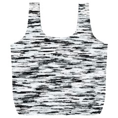 Texture Noir/gris Full Print Recycle Bag (xxxl)