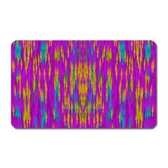 Festive Rainbow, Season To Wear Popart Magnet (rectangular) by pepitasart