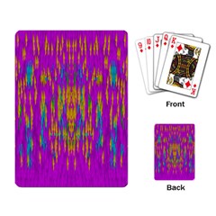 Festive Rainbow, Season To Wear Popart Playing Cards Single Design (rectangle) by pepitasart