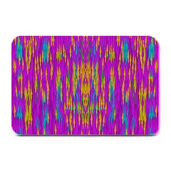 Festive Rainbow, Season To Wear Popart Plate Mats by pepitasart