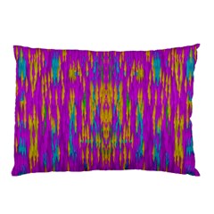 Festive Rainbow, Season To Wear Popart Pillow Case by pepitasart