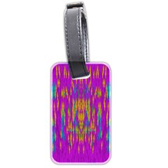 Festive Rainbow, Season To Wear Popart Luggage Tag (two Sides) by pepitasart