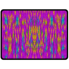 Festive Rainbow, Season To Wear Popart Double Sided Fleece Blanket (large)  by pepitasart