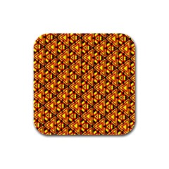 Rby 94 Rubber Square Coaster (4 Pack)  by ArtworkByPatrick