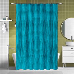 Festive Rainbow, Season To Wear Blue Shower Curtain 48  X 72  (small)  by pepitasart