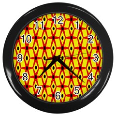 Rby 95 Wall Clock (black) by ArtworkByPatrick