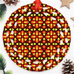 Rby 96 Round Filigree Ornament (Two Sides) Front