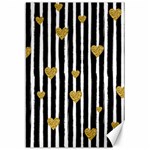 stripes heart pattern Canvas 12  x 18  11.88 x17.36  Canvas - 1