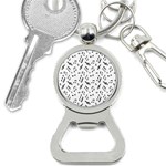 music pattern Bottle Opener Key Chain Front