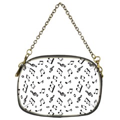 music pattern Chain Purse (Two Sides)