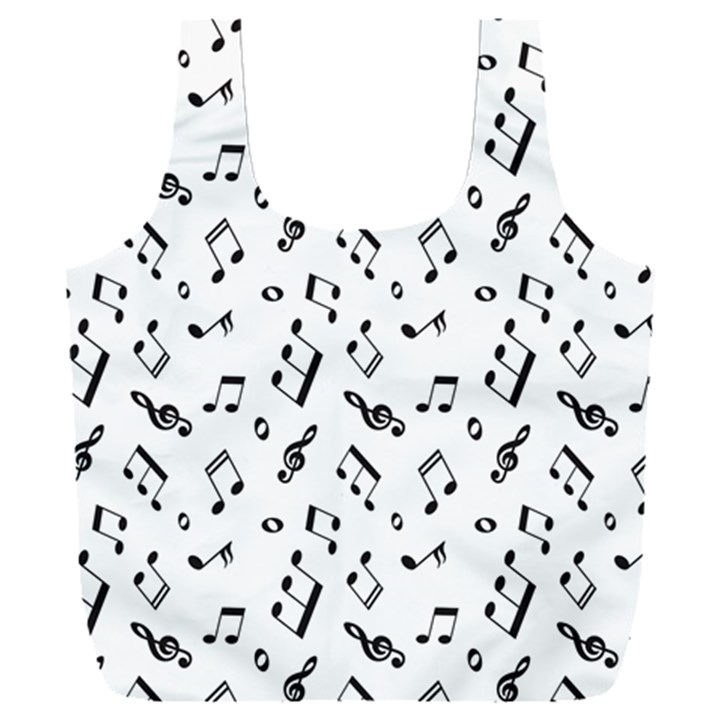 music pattern Full Print Recycle Bag (XXL)