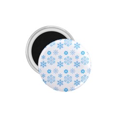 Snowflakes Pattern 1 75  Magnets by designsbymallika