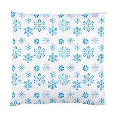 Snowflakes Pattern Standard Cushion Case (one Side) by designsbymallika