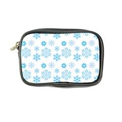 Snowflakes Pattern Coin Purse by designsbymallika