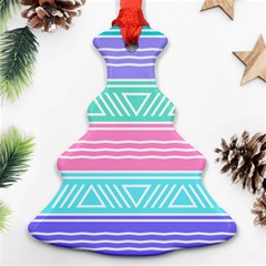 Aztec Print Ornament (christmas Tree)  by designsbymallika