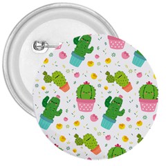 Cactus Pattern 3  Buttons by designsbymallika