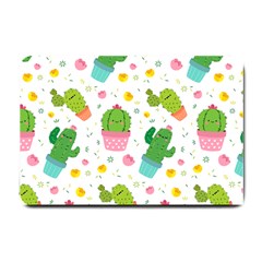 Cactus Pattern Small Doormat  by designsbymallika