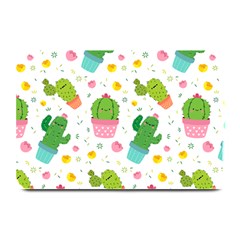 Cactus Pattern Plate Mats by designsbymallika