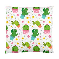 Cactus Pattern Standard Cushion Case (two Sides) by designsbymallika