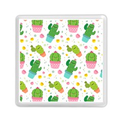 Cactus Pattern Memory Card Reader (square)