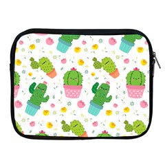 Cactus Pattern Apple Ipad 2/3/4 Zipper Cases by designsbymallika