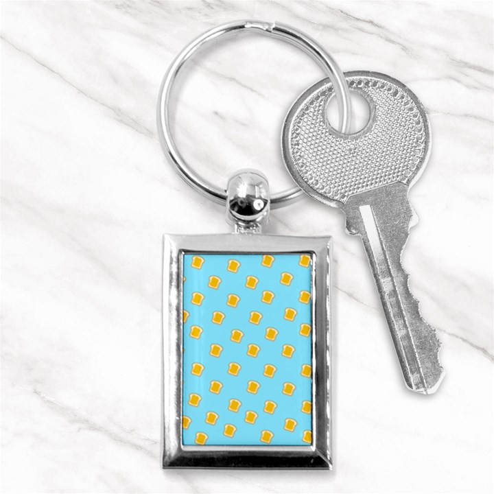 i love bread Key Chain (Rectangle)