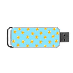 I Love Bread Portable Usb Flash (one Side) by designsbymallika