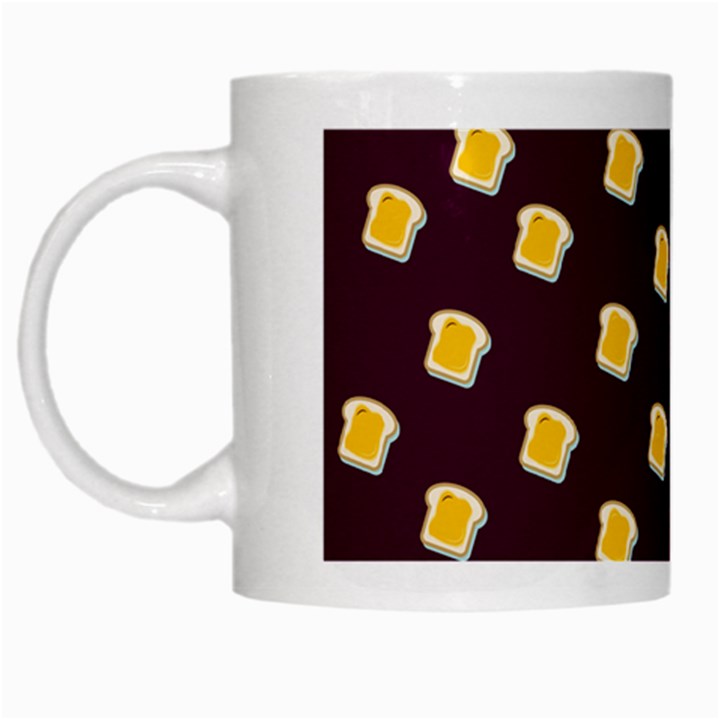 i love bread White Mugs