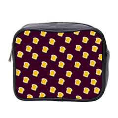 I Love Bread Mini Toiletries Bag (two Sides) by designsbymallika