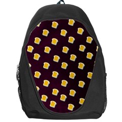 I Love Bread Backpack Bag by designsbymallika