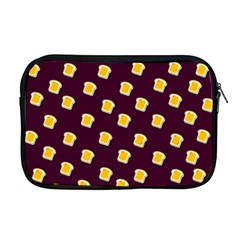 I Love Bread Apple Macbook Pro 17  Zipper Case by designsbymallika