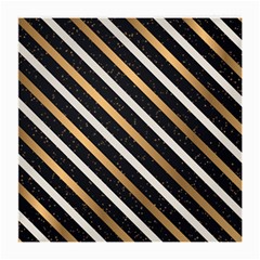 Metallic Stripes Pattern Medium Glasses Cloth (2 Sides) by designsbymallika