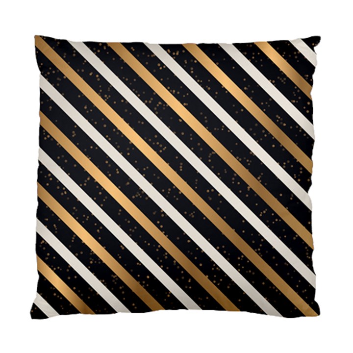 metallic stripes pattern Standard Cushion Case (One Side)