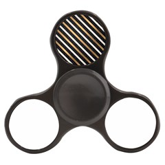 Metallic Stripes Pattern Finger Spinner by designsbymallika