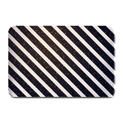 Silver Stripes Pattern Plate Mats