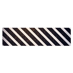 Silver Stripes Pattern Satin Scarf (oblong) by designsbymallika