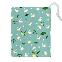 Tea Is Love Drawstring Pouch (4xl)