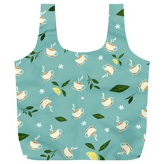 Tea Is Love Full Print Recycle Bag (xxl)