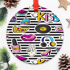 Disco Theme Ornament (round) by designsbymallika