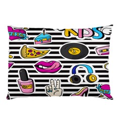 Disco Theme Pillow Case by designsbymallika