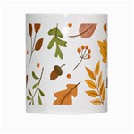 autumn love White Mugs Center